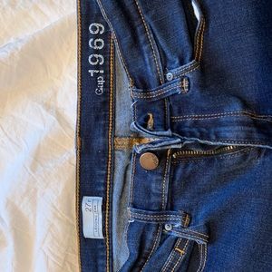 Gap dark denim jeans